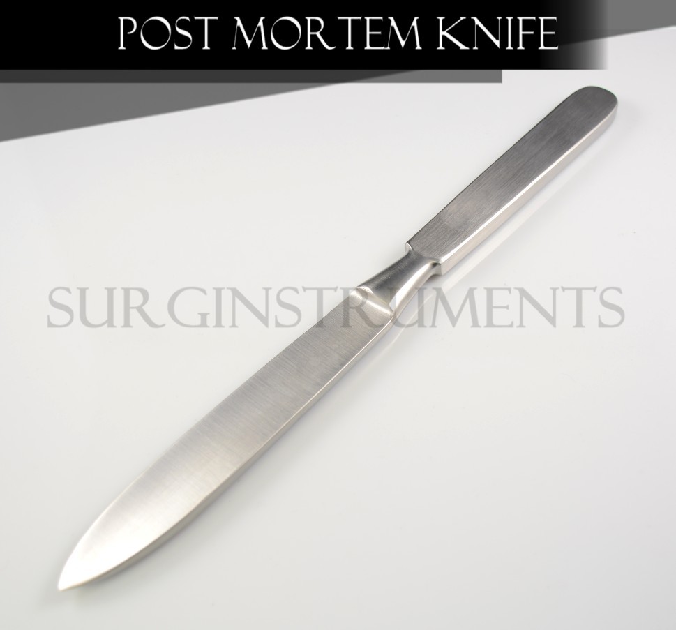 Stainless Steel Autopsy Post Mortem Dissection Blade – 10.5″ Rounded Edges