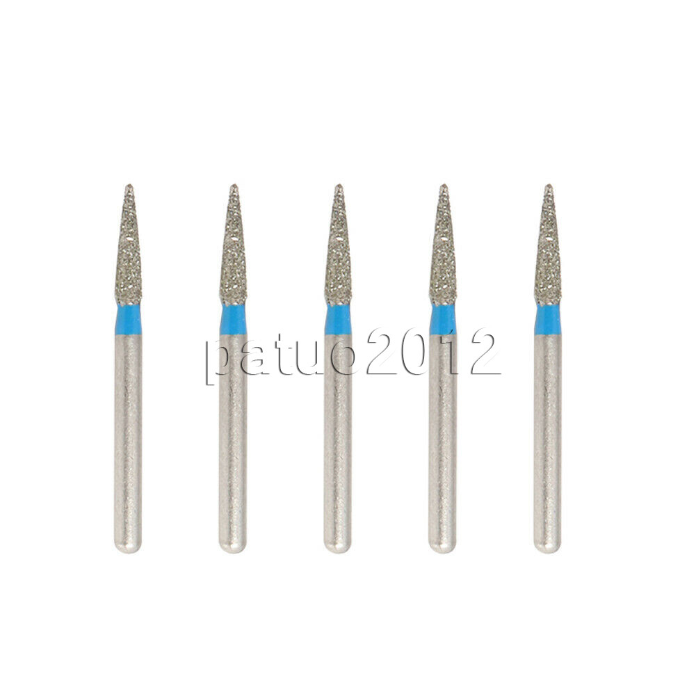 100pcs Dental Diamond Burs for High Speed Handpiece Medium FG 1.6MM Choose types