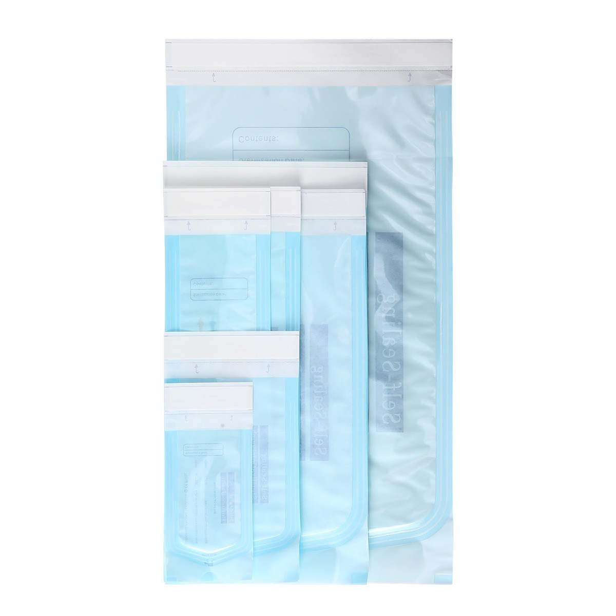 Self Sterilization Pouches Pouch Autoclave, Sterilizer Bags Dental Tattoo Nail