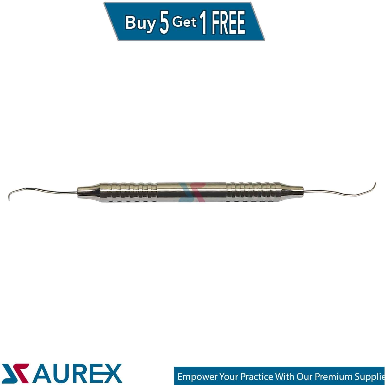 Aurex EXD 11-12Q/6 Double Ended #11/12 Operative Diagnostic Dental Explorer ODU