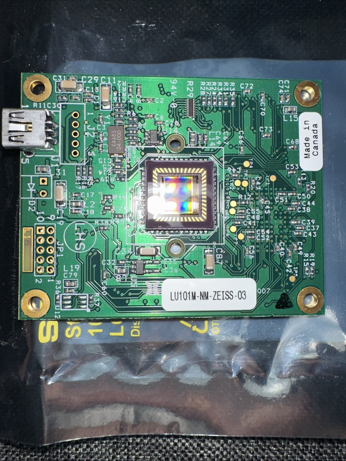 Teledyne Lumenera Camera Module 1.3 Megapixel USB 2.0 Mini B LU101M-NM-ZEISS