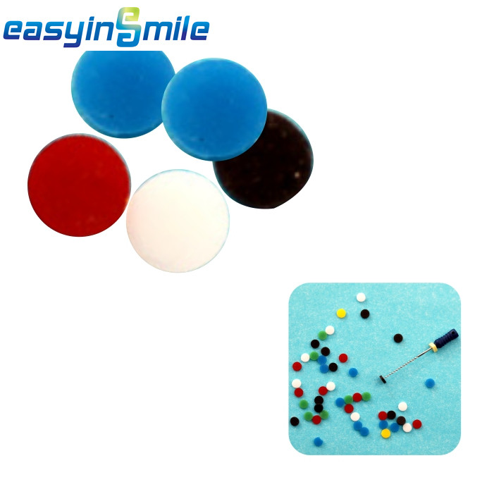 100Pc Dental Silicone Endo File Stops Root Canal Files Auctoclavable Mixed Color