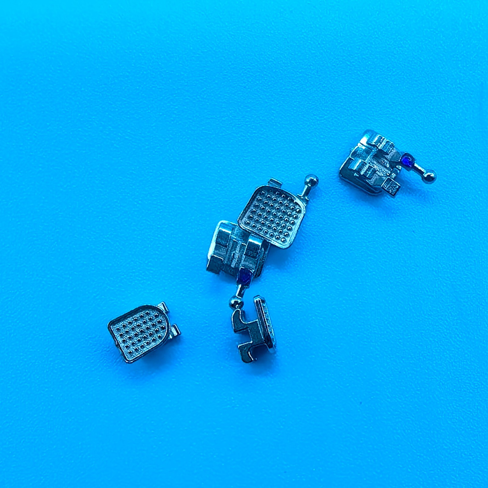 Dental Orthodontic Bracket Braces Mini Roth 022 Hooks 3-4-5 Teeth Alignment
