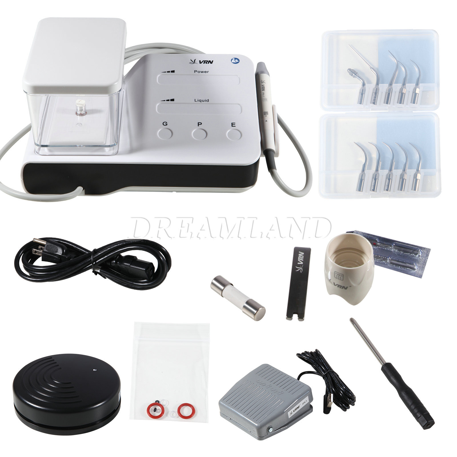 Dental Ultrasonic Scaler Scaling Perio Endo &LED Handpiece for EMS Woodpecker