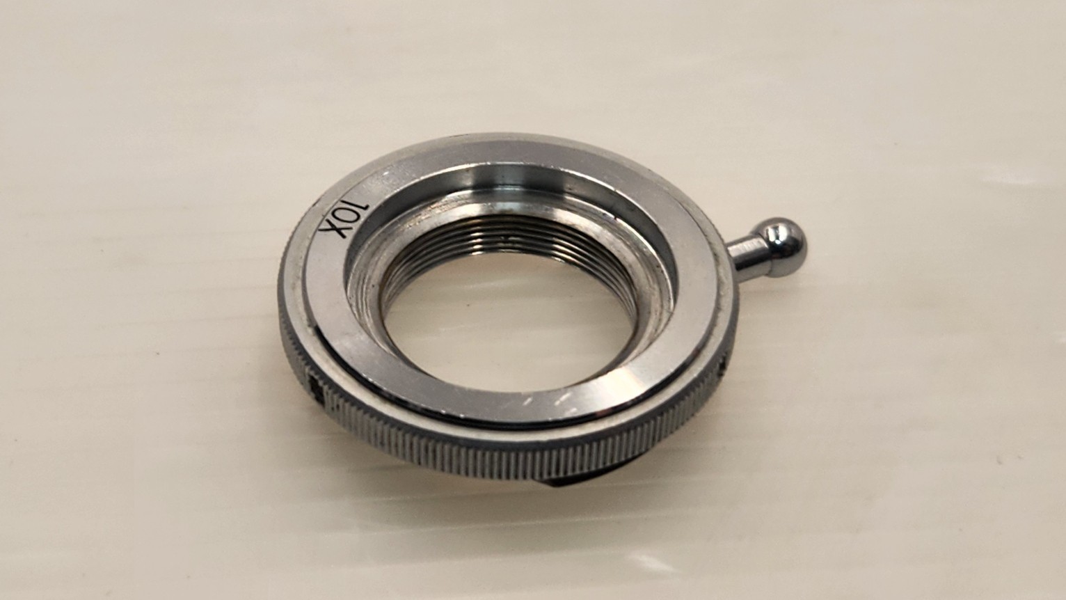 *Compatibility is unknown.* microscope objective lens adapter 10x RMS 35088