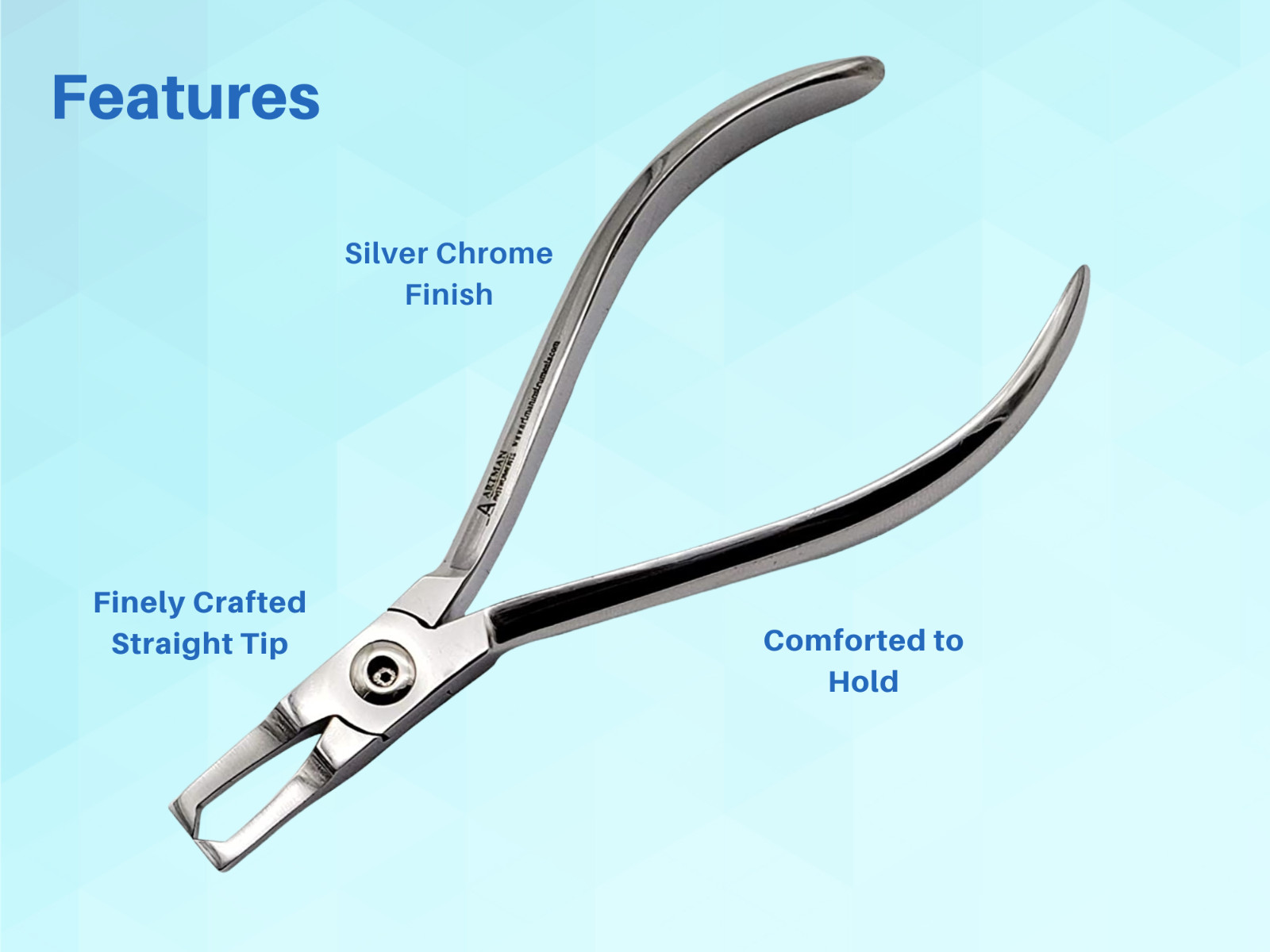 Straight Bracket Removing Pliers Dental Braces Removal Tool ARTMAN