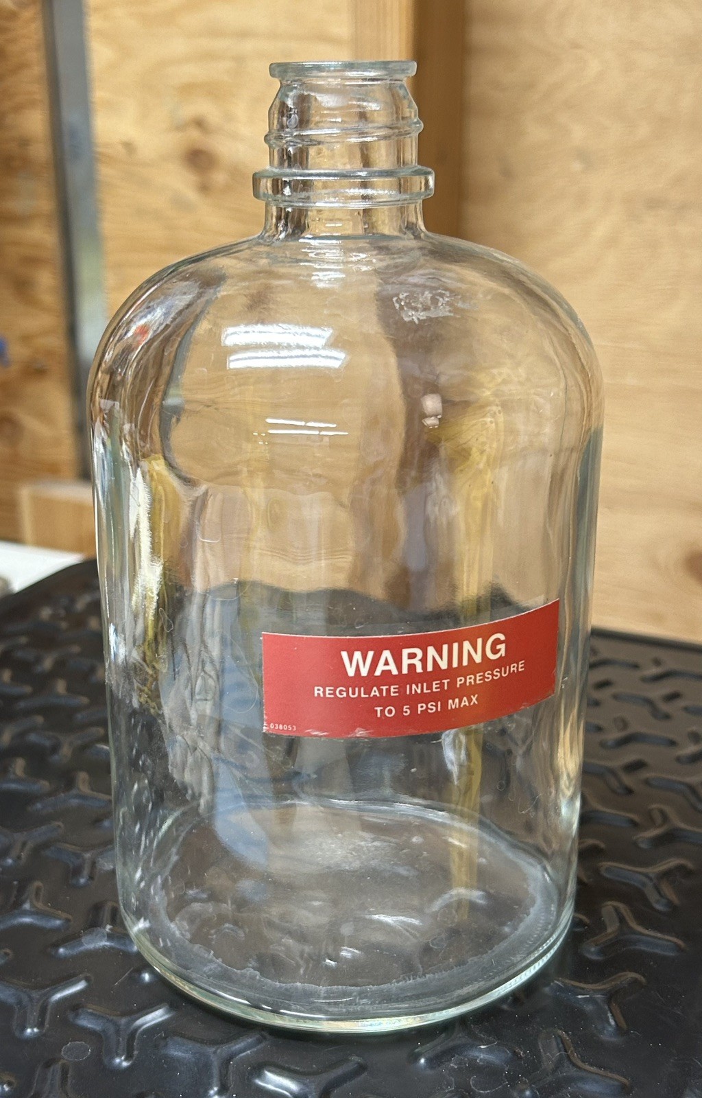 Wheaton 1000mL 1L Glass Media Storage Bottle Borosilicate Lab Reagent 5 PSI Max