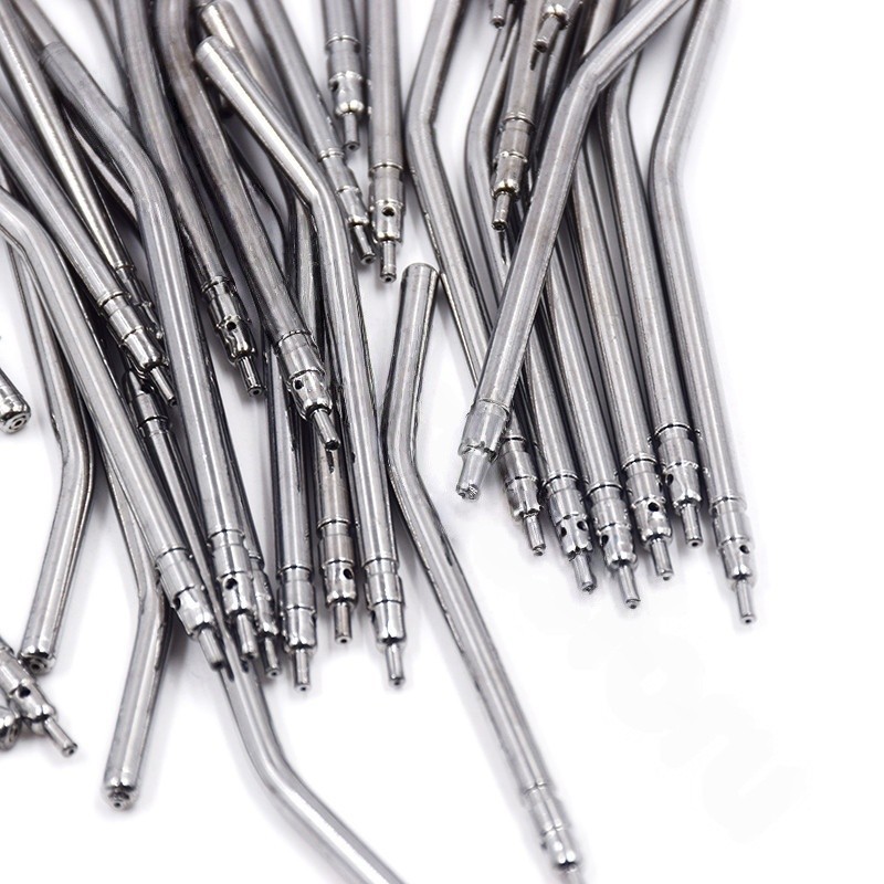 Dental Metal Air Water Spray Nozzles Tips for Three 3-Way Syringe Handpiece