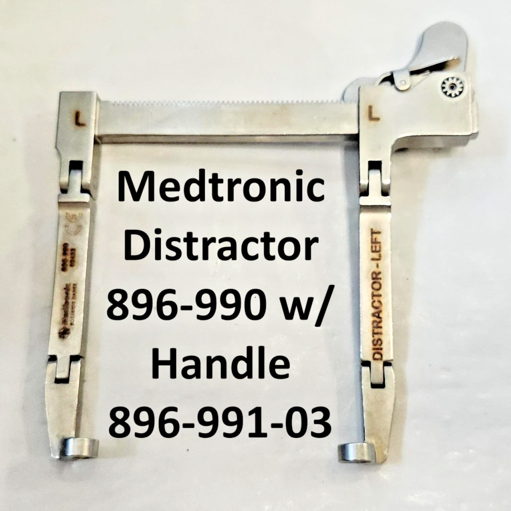 Medtronic TSRH Left Ringed Distractor 896-990 w/ Handle 896-991-03 -Cpix4info