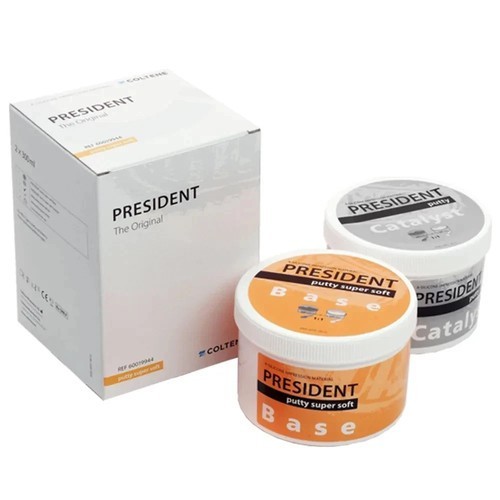 Coltene President Putty Super Soft 2 x 300 ml Putty Free II Ship