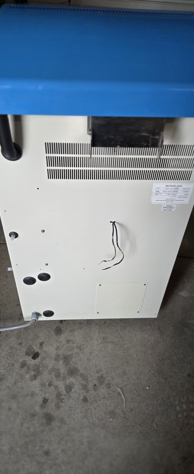 Hirayama HVE-50 Autoclave Sterilizer – 54L, 120V, US Seller FREE SHIPPING