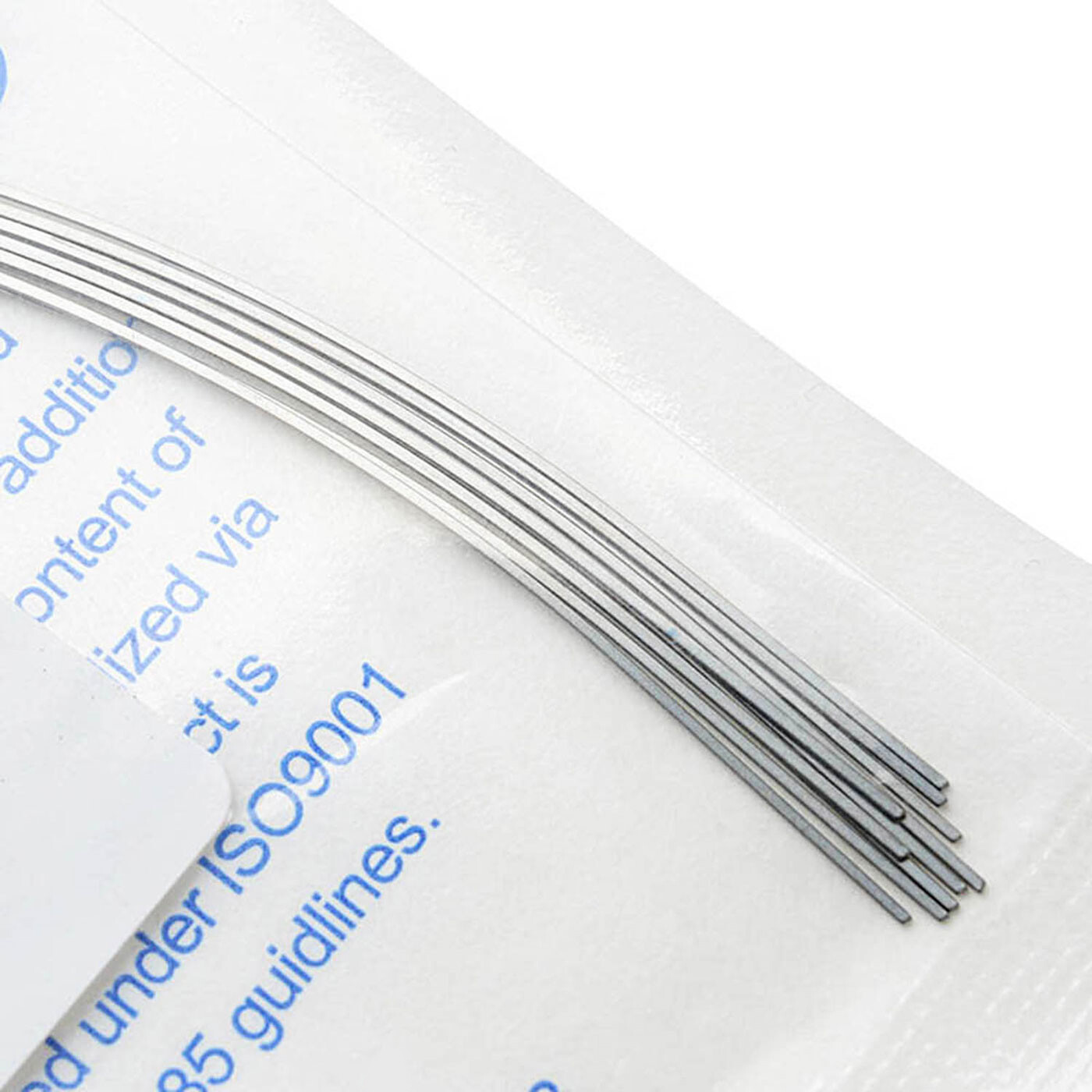 5X Dental Orthodontic Thermal Activated Niti Rectangular Arch Wire Ovoid Form