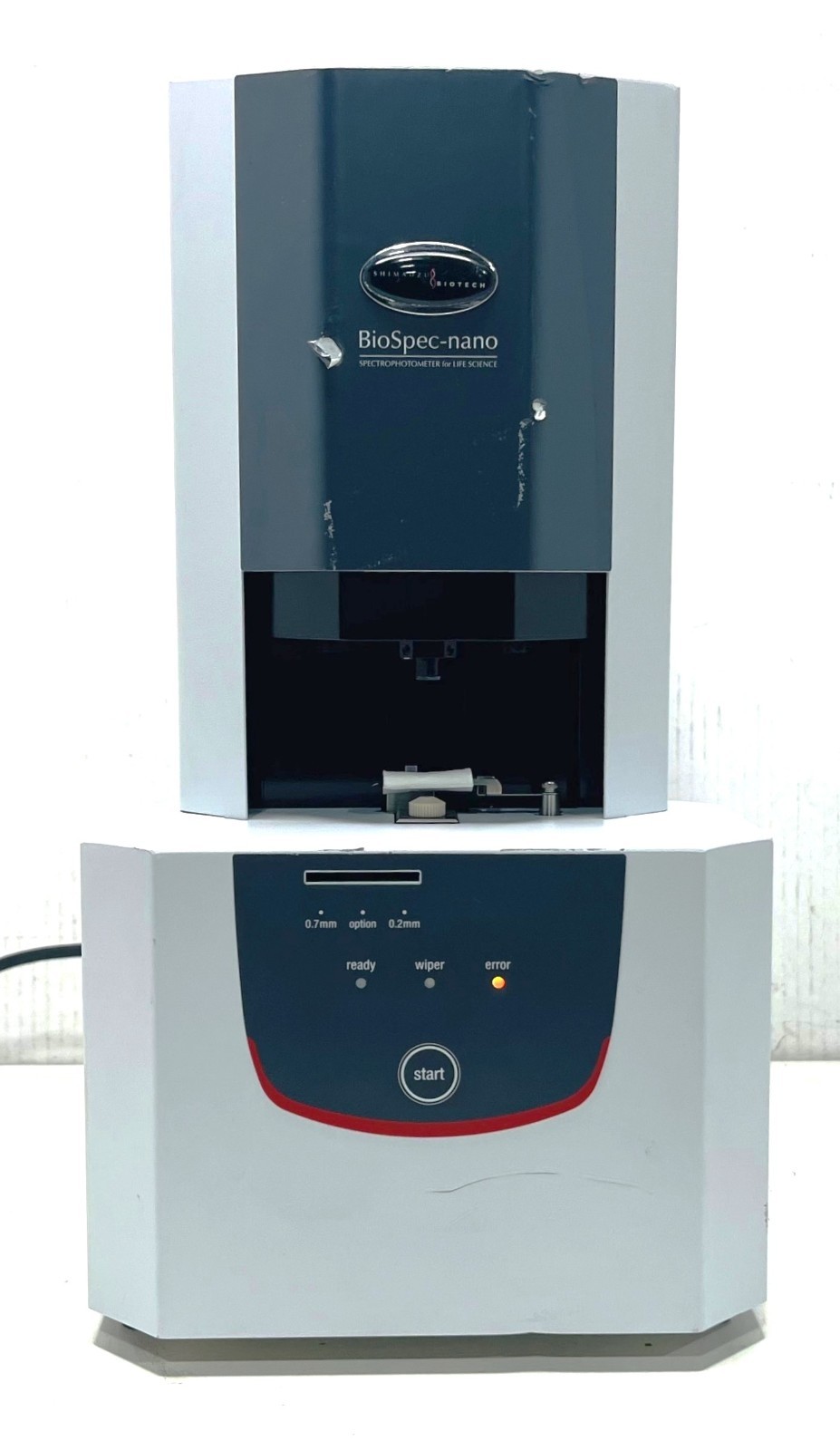 Shimadzu Biotech Spectrophotometer 100-240V 50-60 Hz 40V Power Tested
