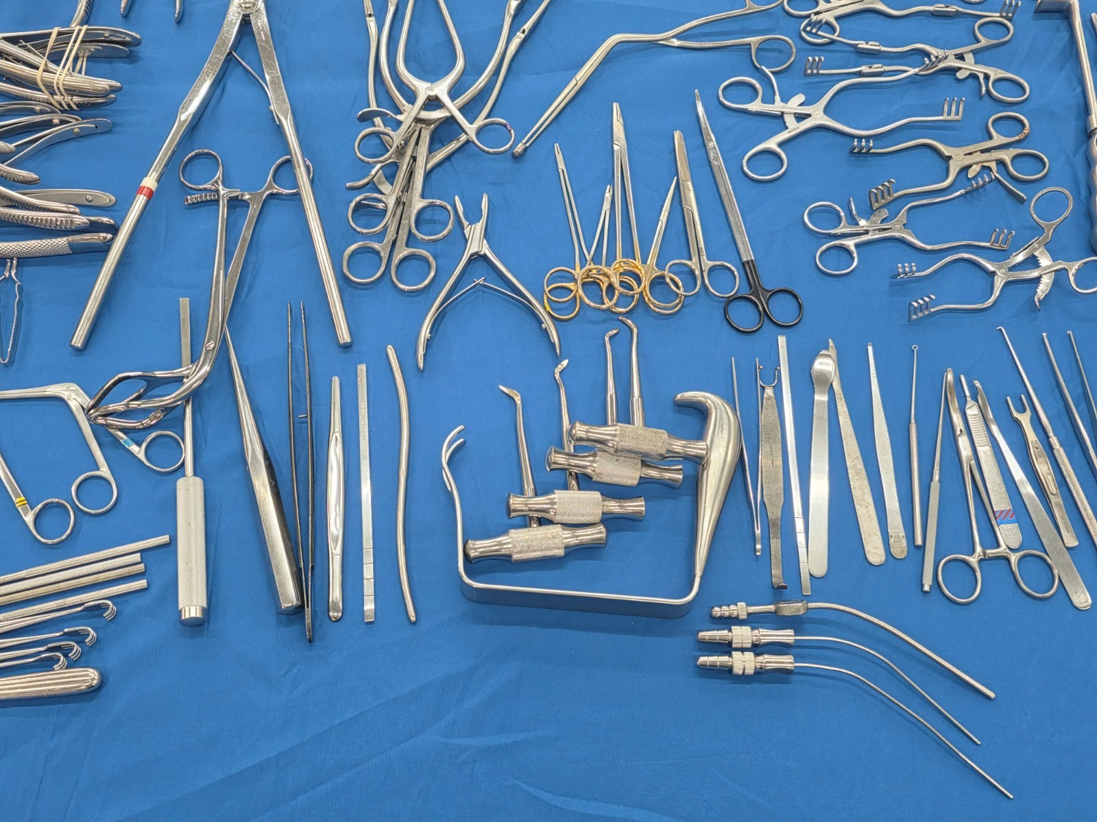 200-piece German Unbranded Surgical Instrument Medical Stainless Steel Tool Lot