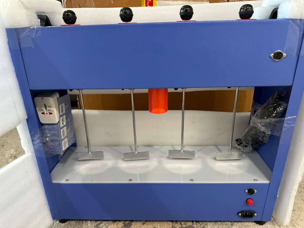 Flocculation Digital Jar Test Apparatus 4 Spindle FREE SHIPPING USA SELLER
