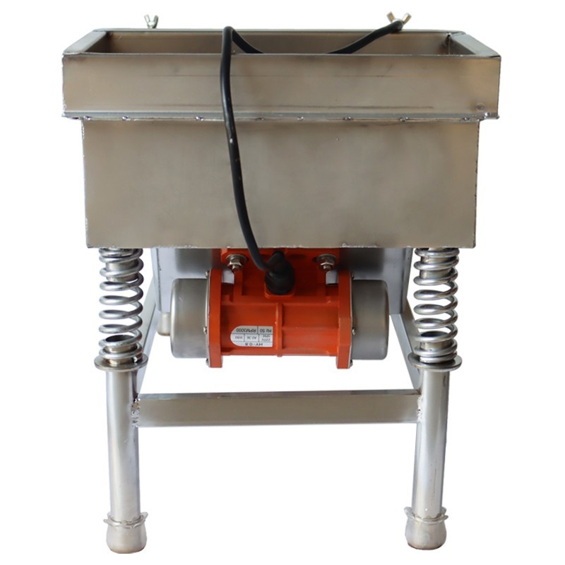 Open Box! Industrial Linear Vibrating Screen 3mm Single Layer Screen Sieve
