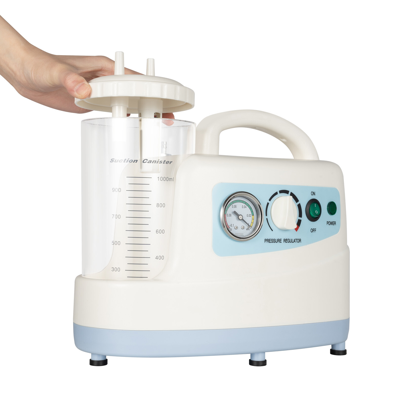 Portable Vacuum Dental Phlegm Suction Unit Emergency Medical Aspirator Machine
