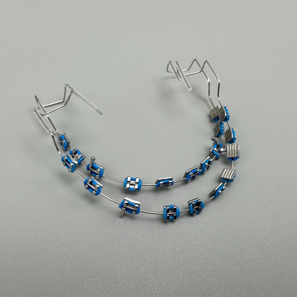 Temporary Tooth Decoration Fake Braces Metal Wires Ortho Bracket Ligature Ties