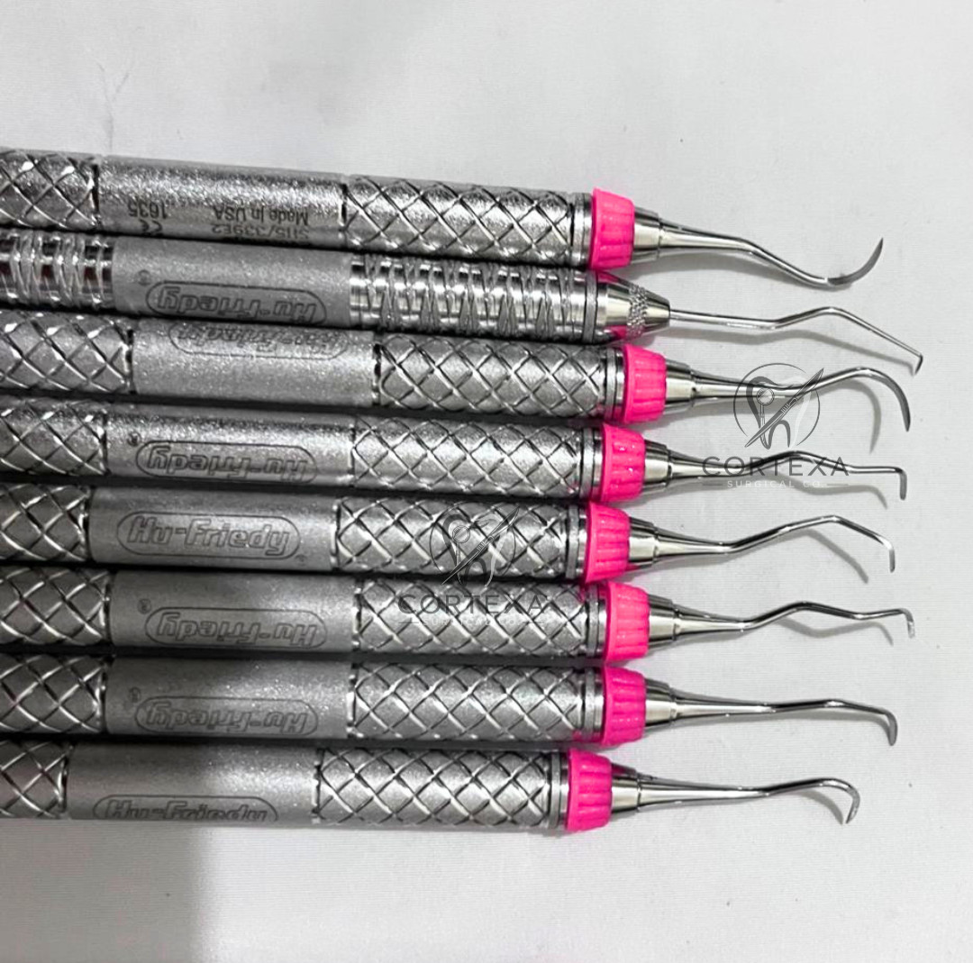 Hu Friedy Dental Hygiene Instruments lot of 8 PCS Scalers, Explorer Probe