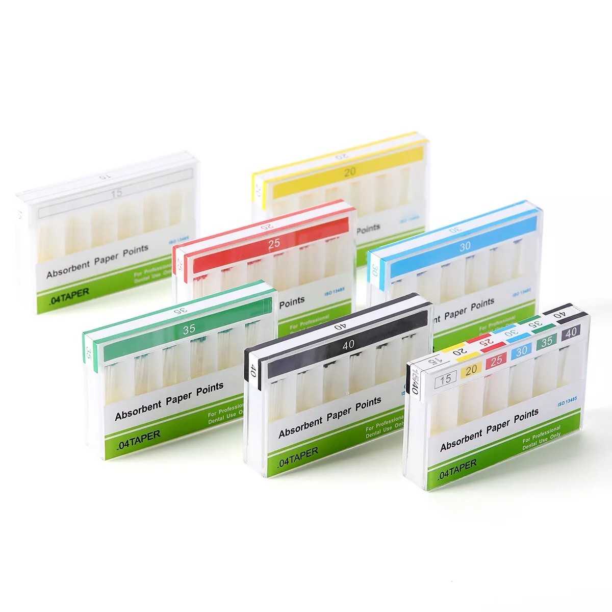 Dental Absorbent Paper Points Endodontic 0.02/0.04/0.06 Root Canal Obturation