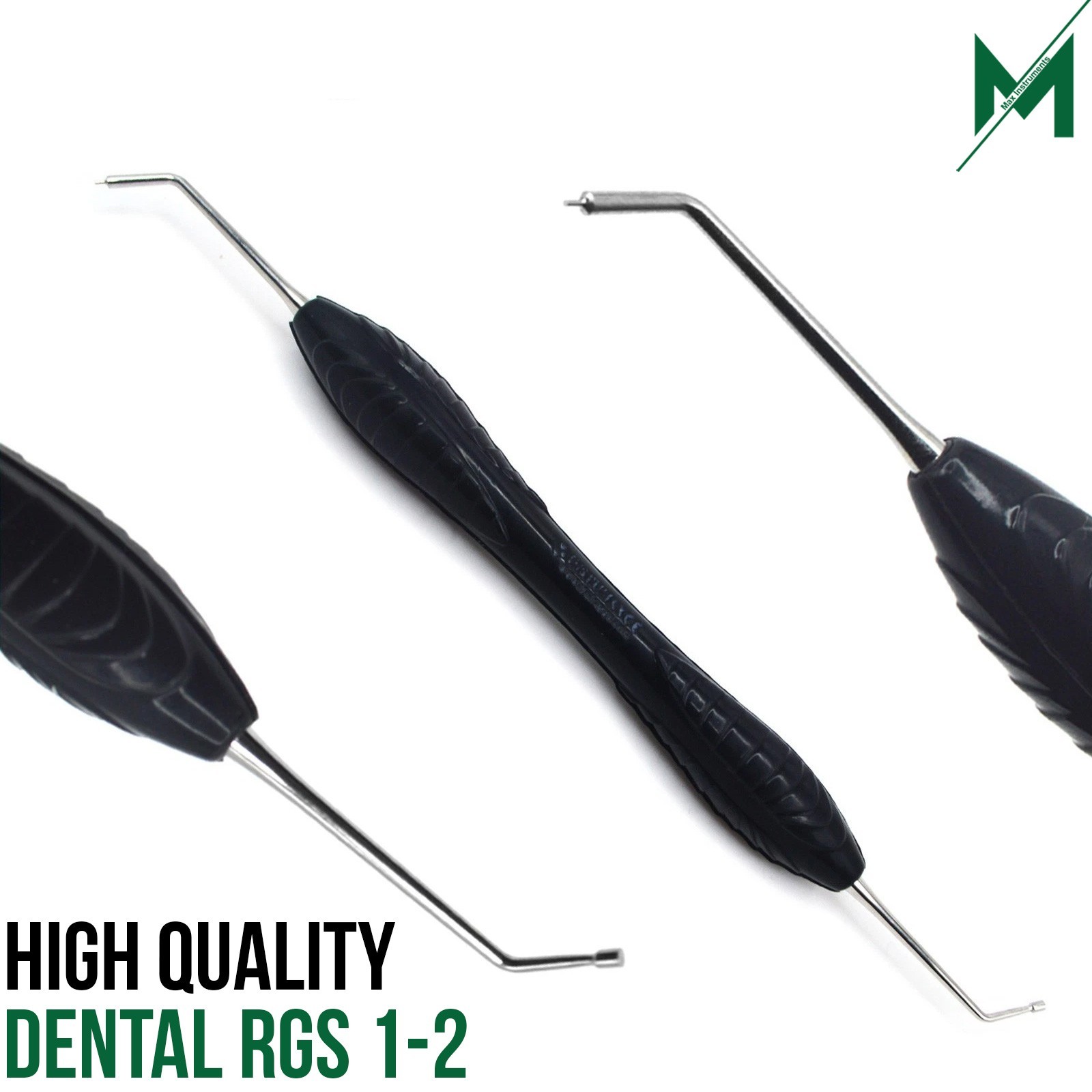 Dental RGS 1-2 & 3-4 Instrument Silicone Handle Depth Dimensions for Restoration
