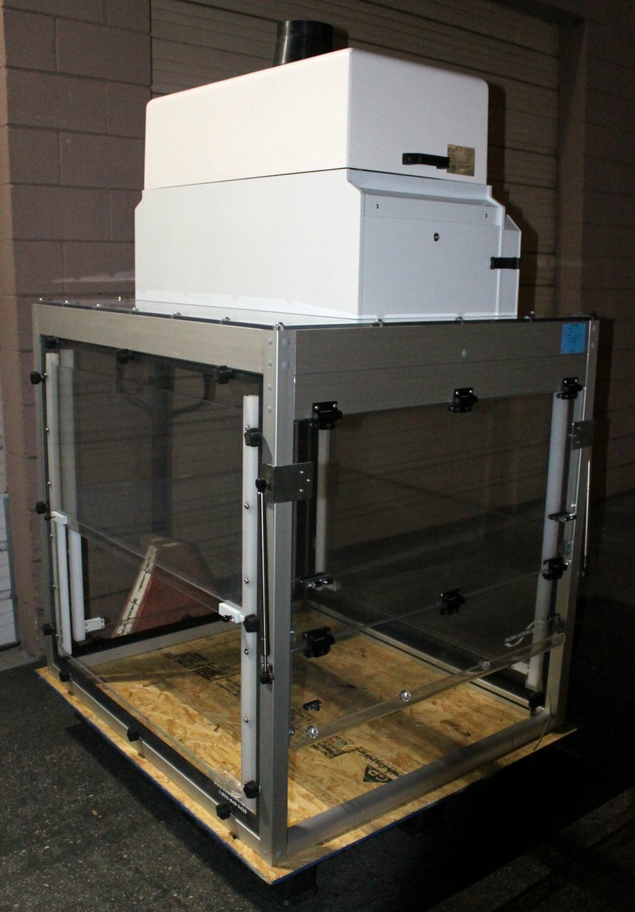 Large HD Flow Sciences 4′ Framed BIBO (Bag In Bag Out) 48″ x 42″ x 44″ Enclosure