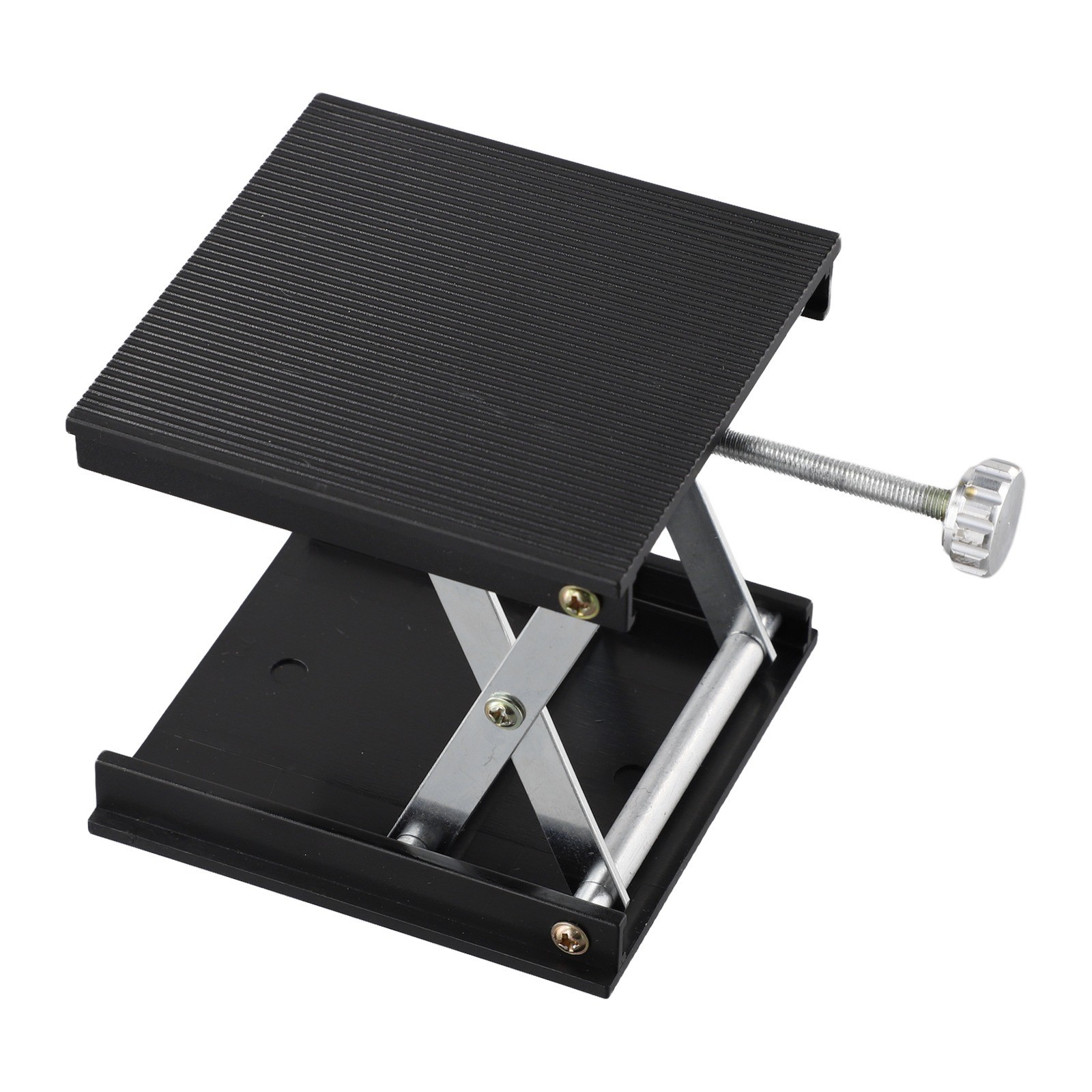 Black Plastic Lift Table for Stable Performance in Physics Experiments