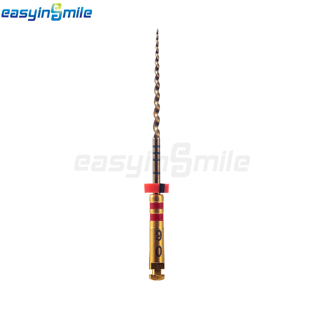 6pc Endodontic Dental Endo NITI Files X3-Pro Gold Taper Root Canal Rotary Files