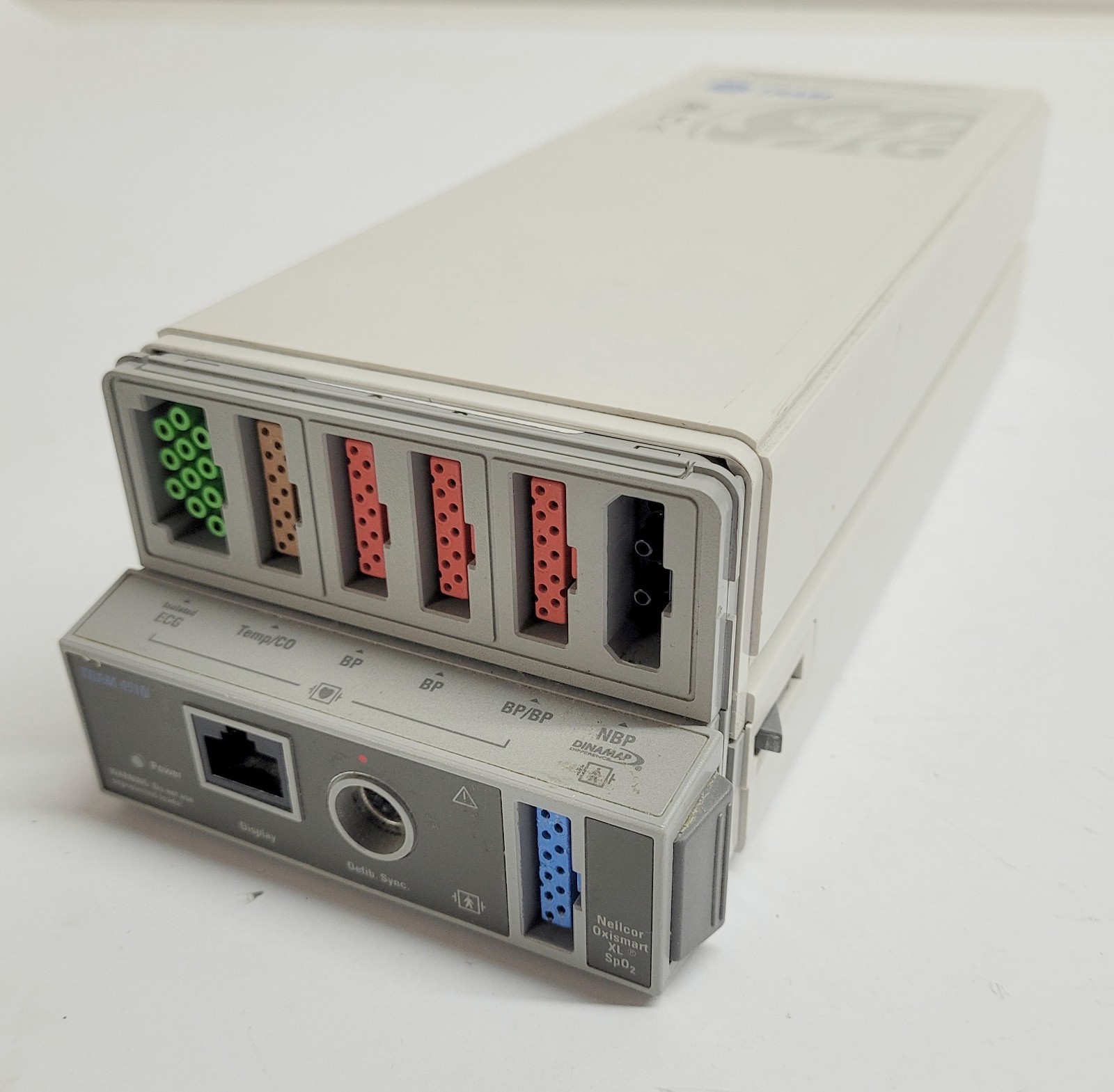 GE Tram 451N Patient Vital Signs Monitor Module Nellcor Oximax ECG,BP,SpO2, Temp
