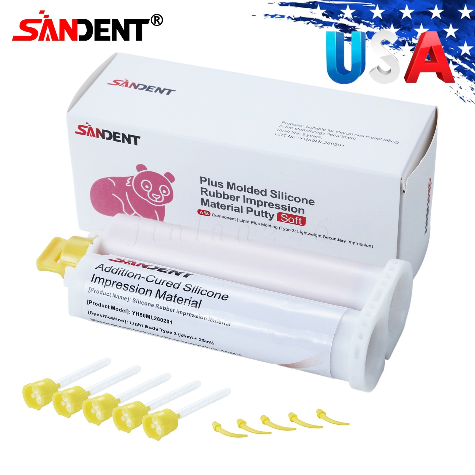 1040PCS Ortho Dental Ligature Rubber Ties Bands Braces Orthodontic Elastic Bands