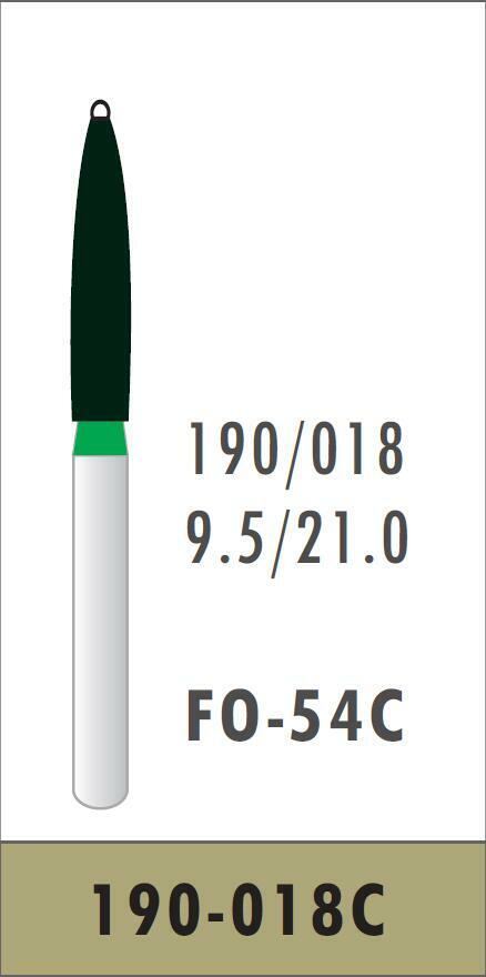 Diamond Bur Spec. FG 21mm 190-018C Coarse Grit FO-54C BOMAOER
