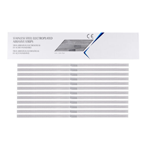 5Pk Stainless Steel Metal Dental Polishing Strips – Multiple Sizes & Quantities