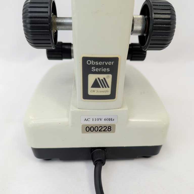 LW Scientific Observer Microscope Series Monocular Compound Lab Student 3