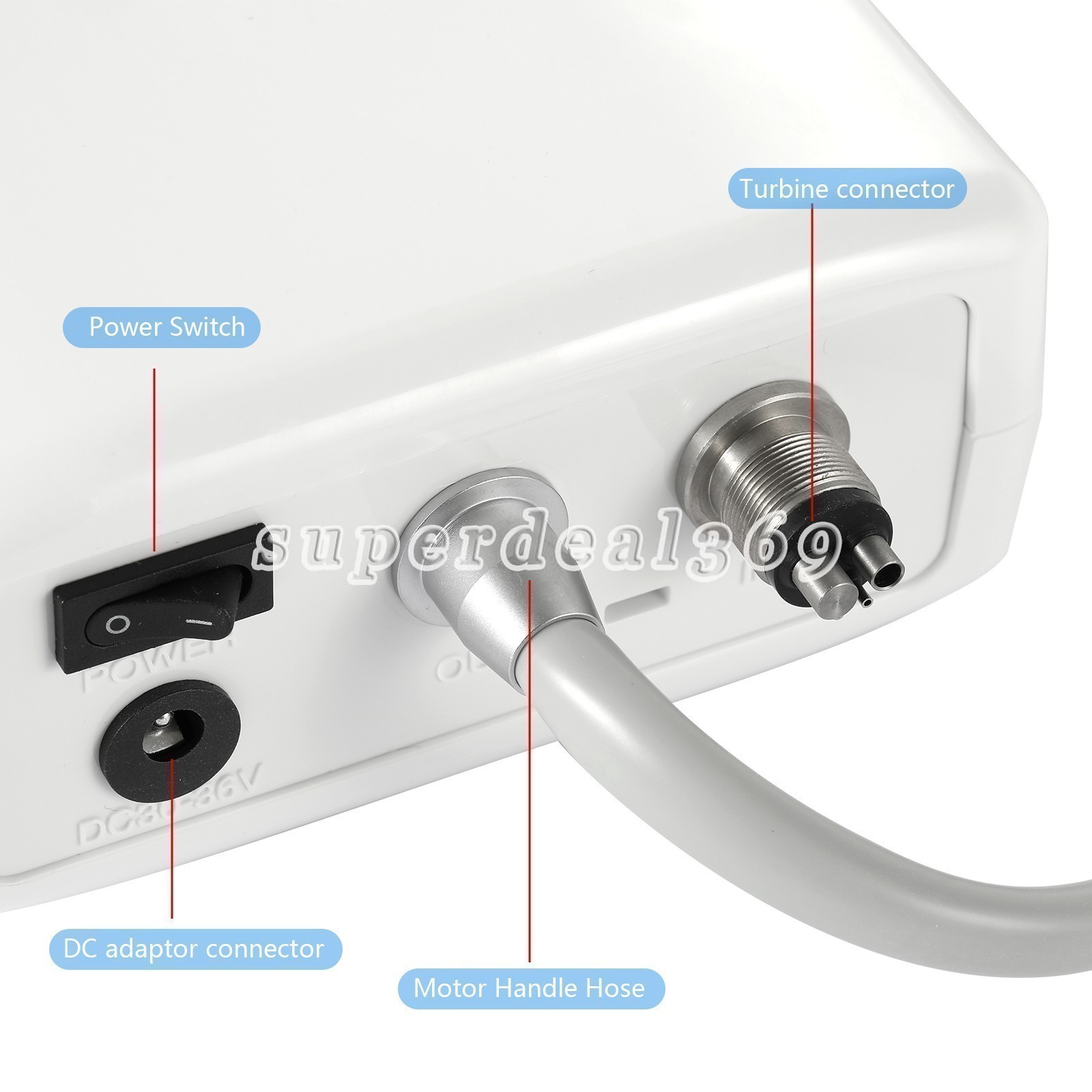 Dental Electric Micro Motor Brushless / 1:5 1:4.2 1:1 Straight Contra Angle dk