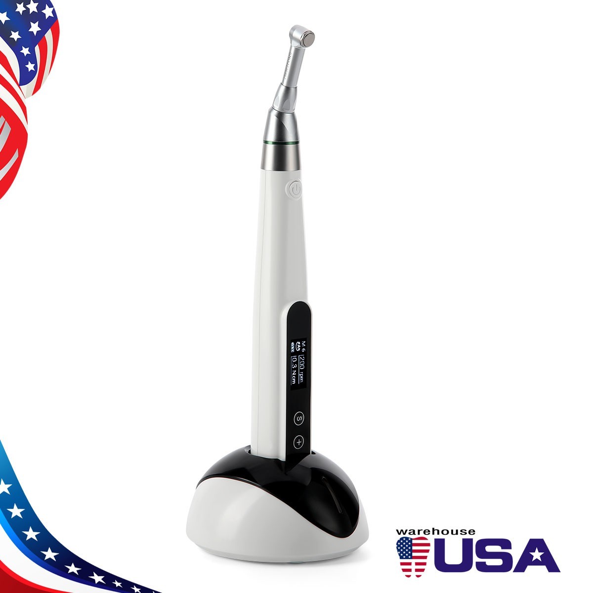 AZDENT Dental Cordless LED 16:1 Endo Motor /Apex Locator /Endo Rotary Files