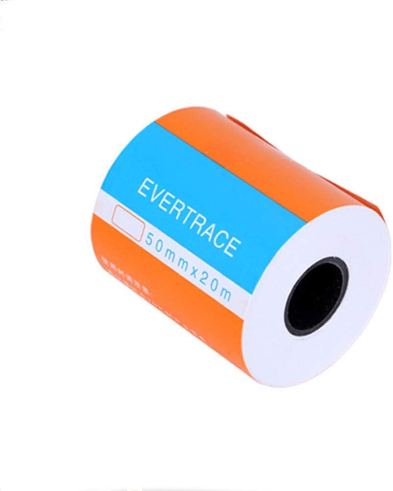 10 Rolls 50Mm20M ECG Thermal Print Paper Recording Chart Papers for ECG/EKG and