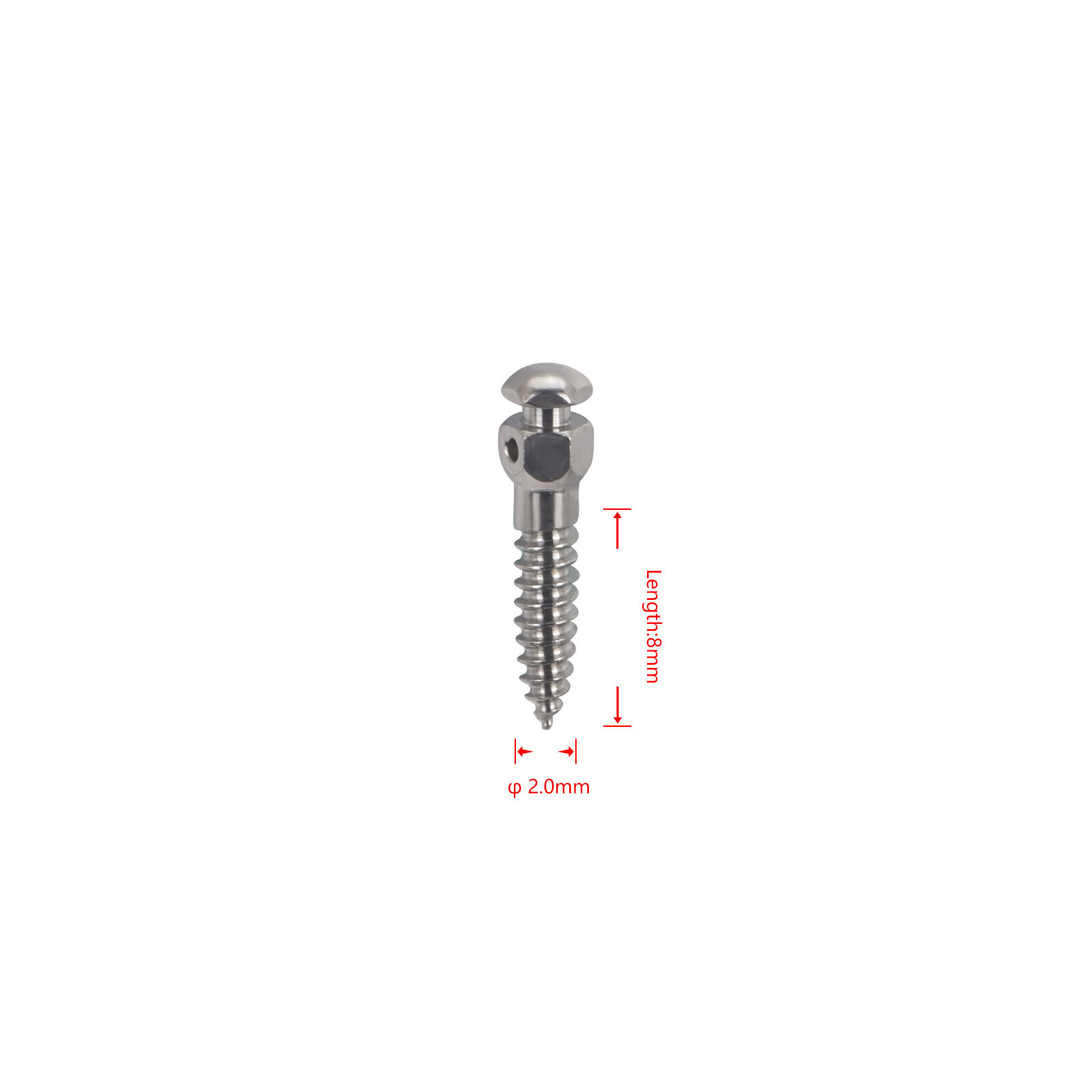 Dental Orthodontic Titanium Micro Implant Mini Screws Self-Drilling Screwdriver