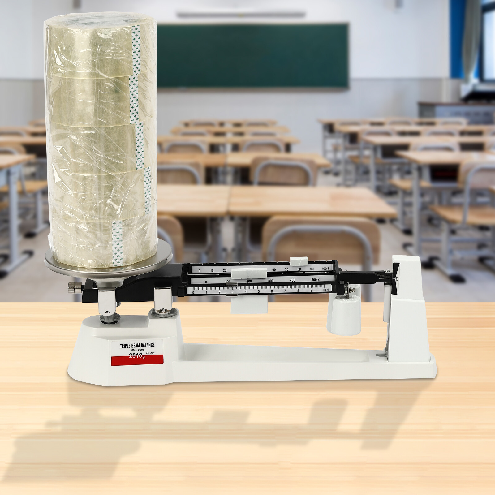 2610g/5.75lbs Mechanical Triple Beam Scale ‎Indoor Balance Scale Lab Scale