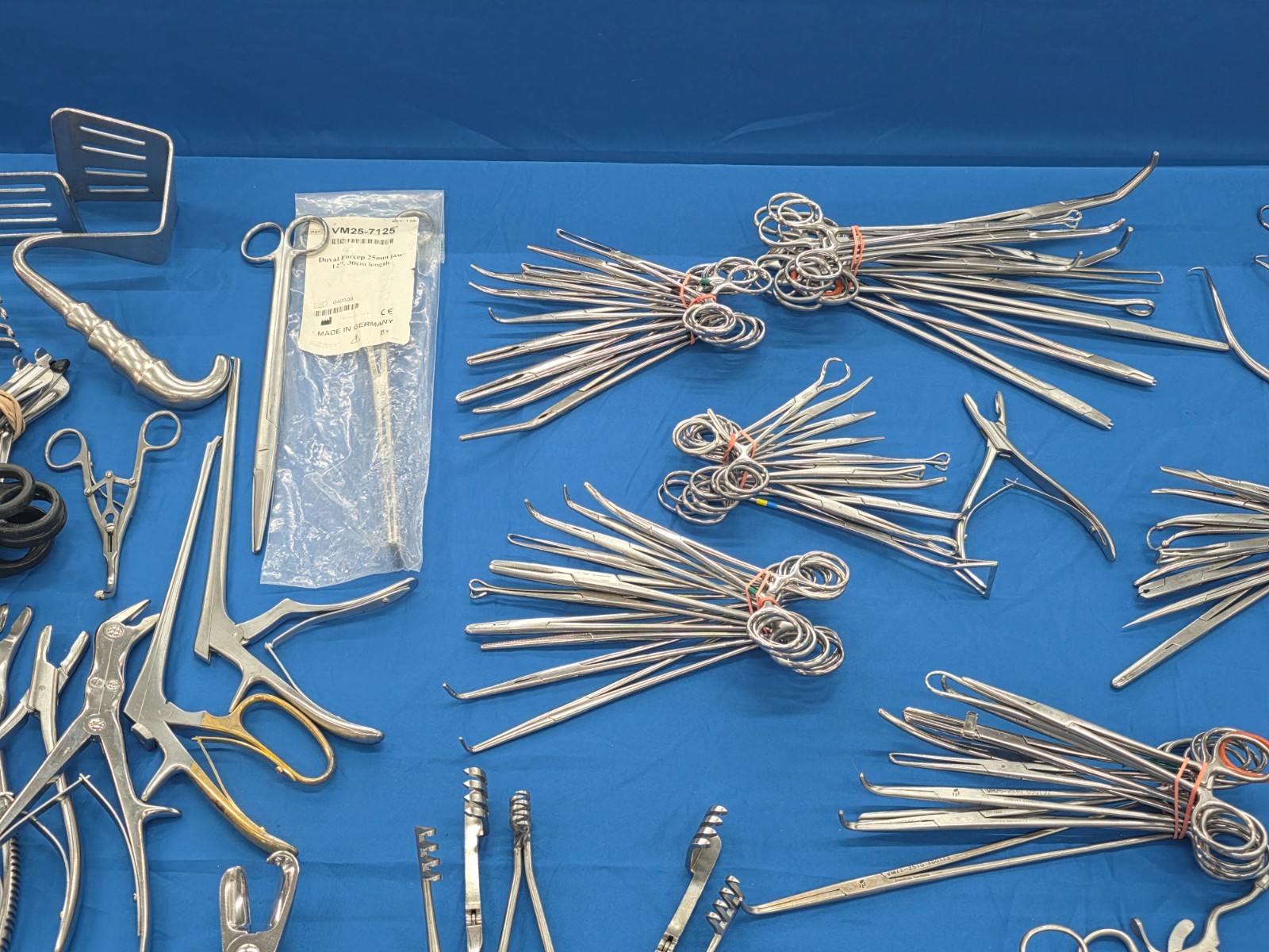 200-piece German Unbranded Surgical Instrument Medical Stainless Steel Tool Lot