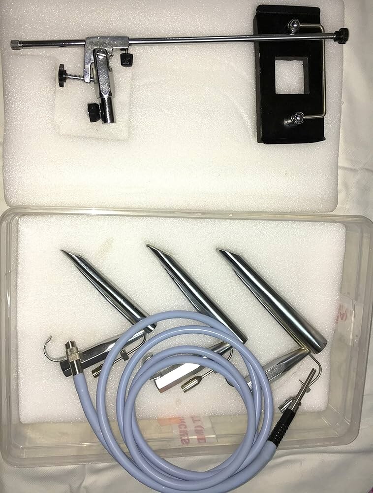 Fiber Optic Operating Laryngoscope chest support fiber optic cable with free shi