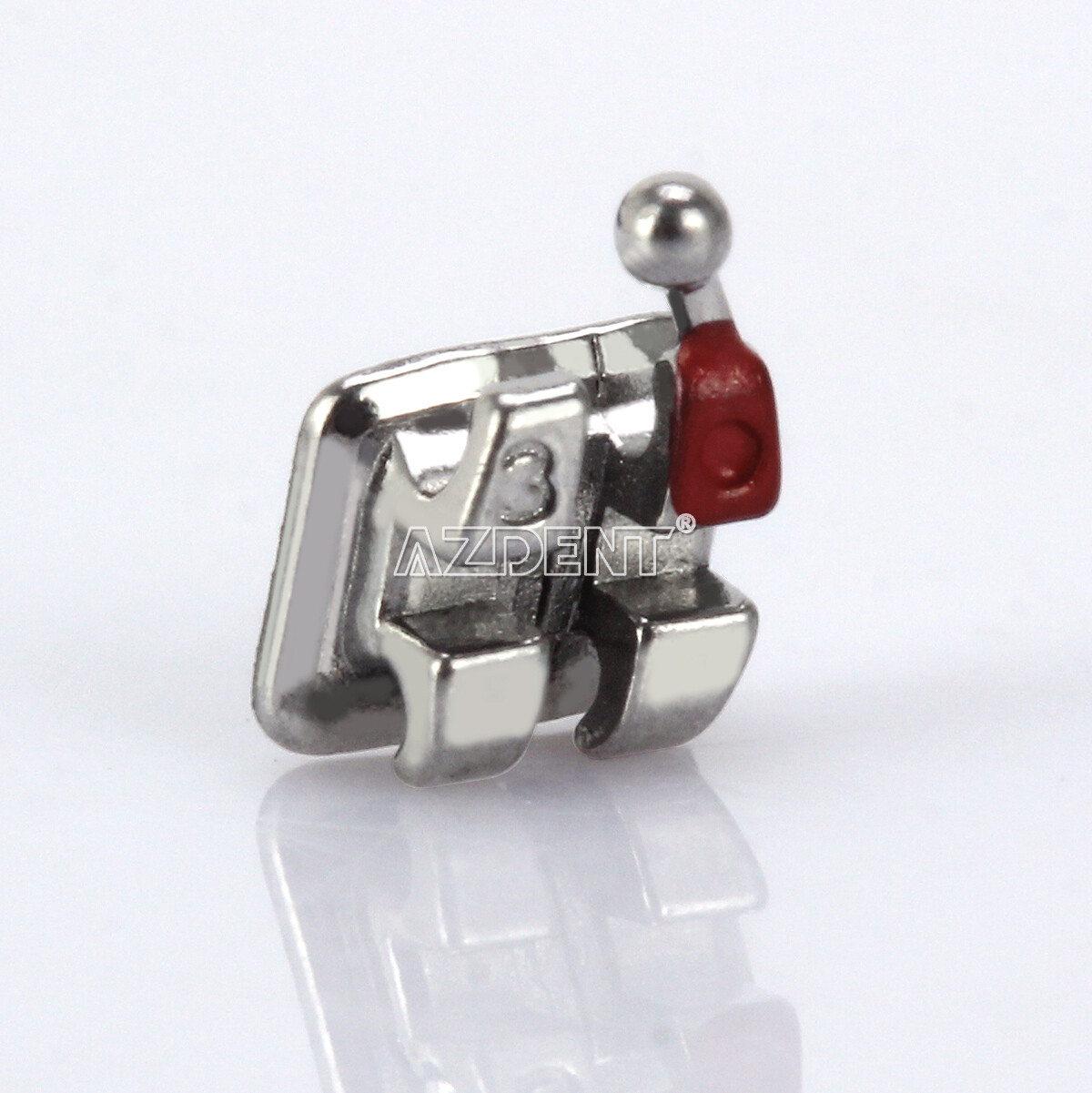 10X AZDENT Orthodontic Monoblock Brackets Braces Mini Roth Slot.022 Hooks 3-4-5