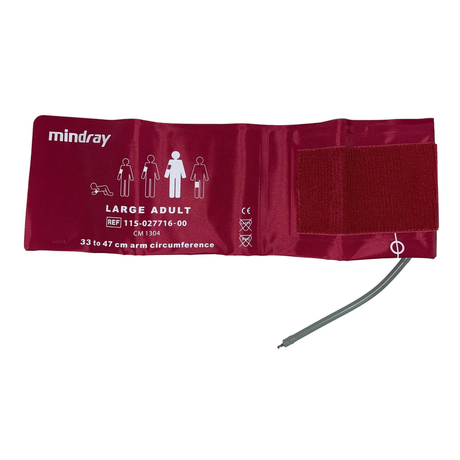 Mindray Large Adult Cuff Arm Reusable NIBP Blood Pressure Cuff 115-027716-00