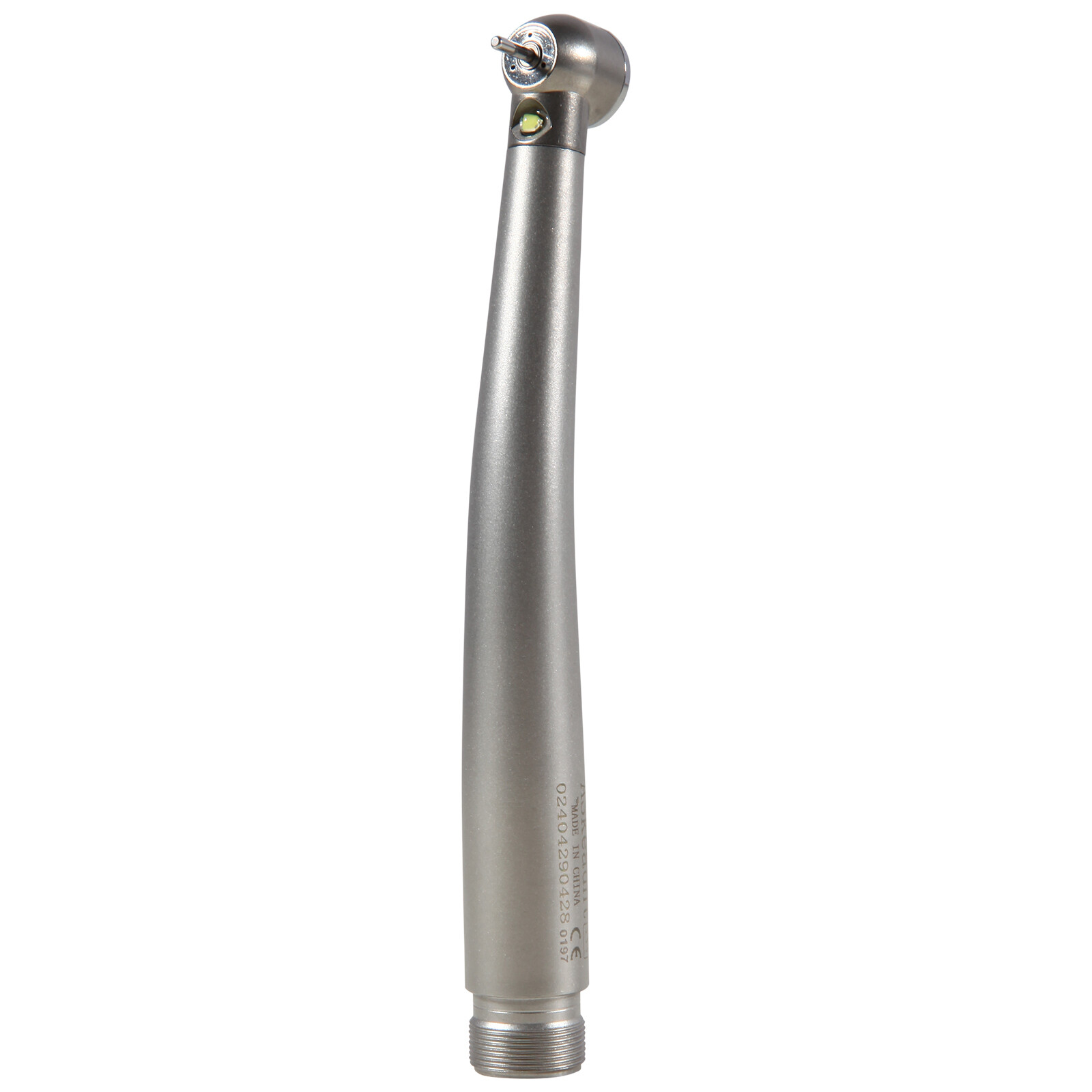 CE Dental Large Torque Push Button High Speed Fiber Optic LED Handpiece 2 HOLE