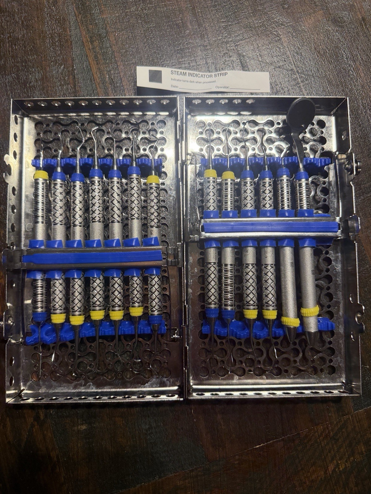 Hu-Friedy Dental Hygiene Instruments & Cassette Excellent Condition School Use