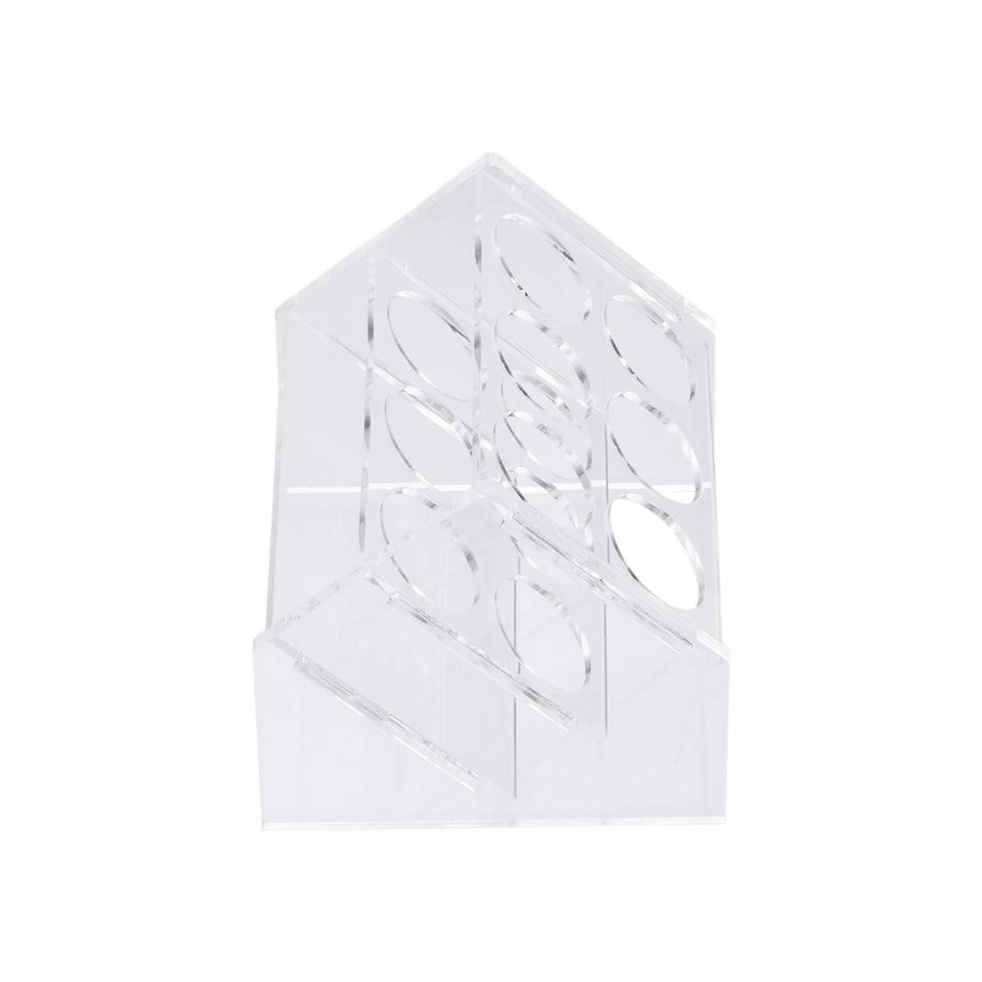 uxcell Slant Rack Acrylic Test Tube Holder 6 Wells for 50ml Centrifuge Tubes…