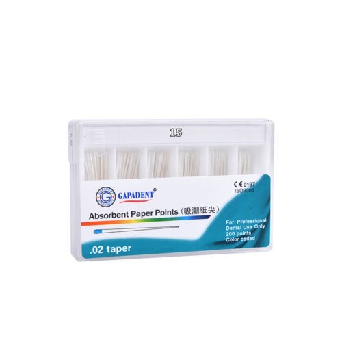 Dental Absorbent Paper Points Endodontic 0.02/0.04/0.06 Root Canal Obturation