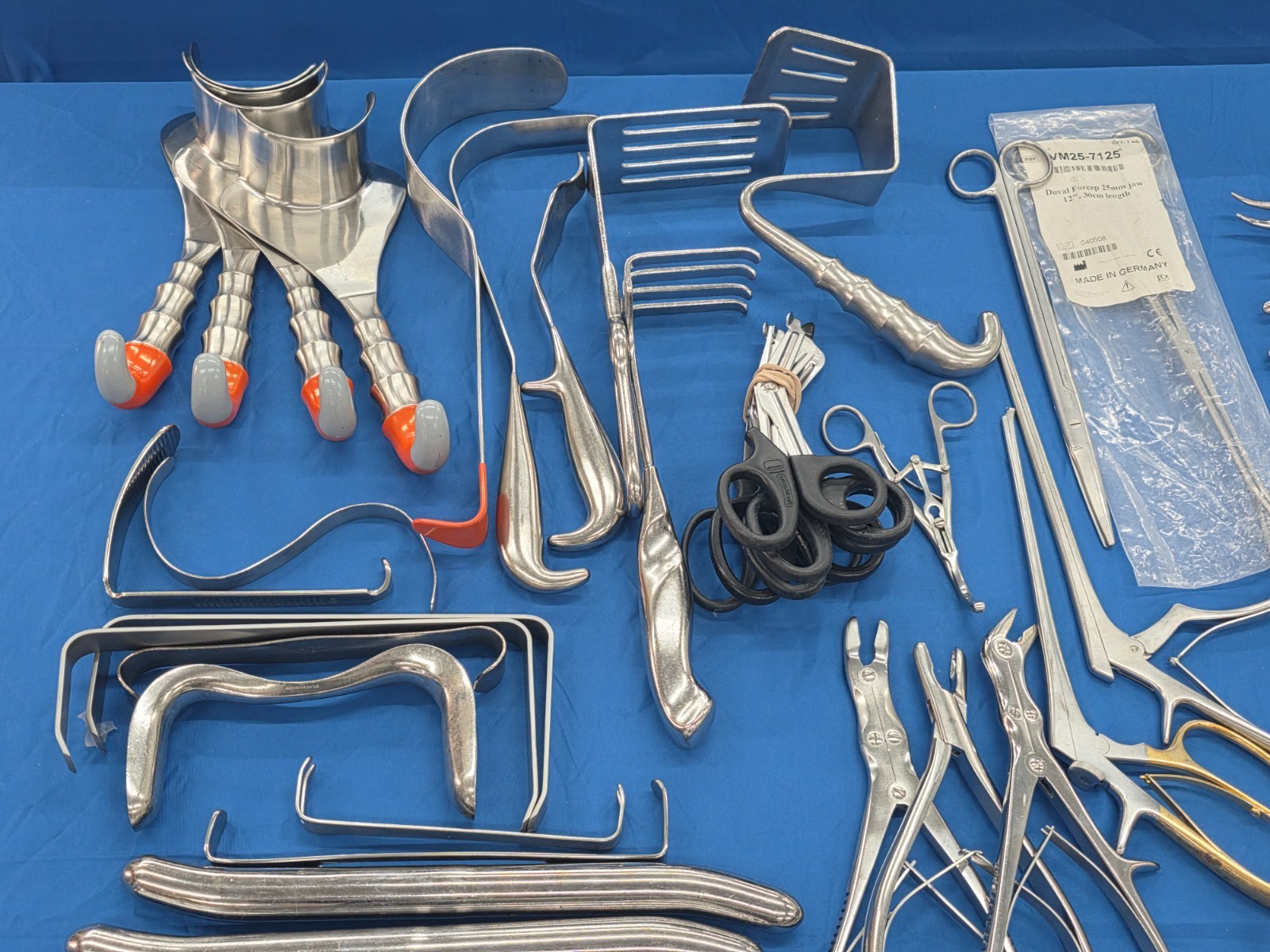200-piece German Unbranded Surgical Instrument Medical Stainless Steel Tool Lot