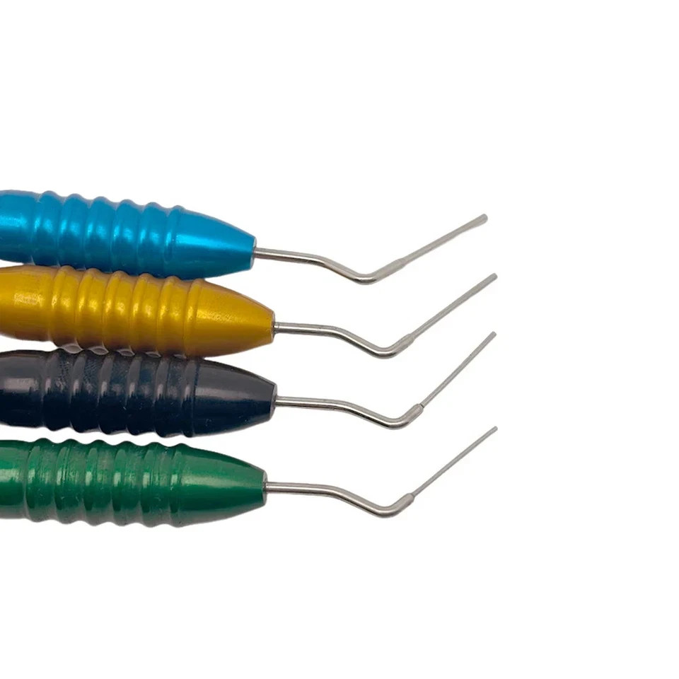 4 Pcs Dental Cordless Gutta Percha Obturation System Endo Hand Plugger Full Set