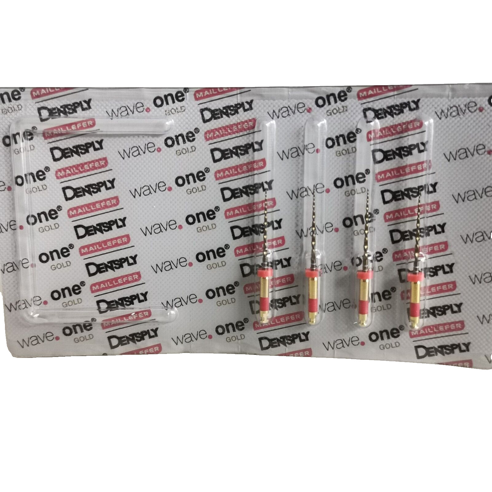 Waveone Gold Wave One Primary Red Endodontic File Root Canal Dentsply 4pk 21mm
