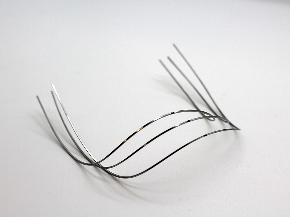J&J Ortho™ Orthodontic NiTi Reverse Curve Arch Wire (2/pk)